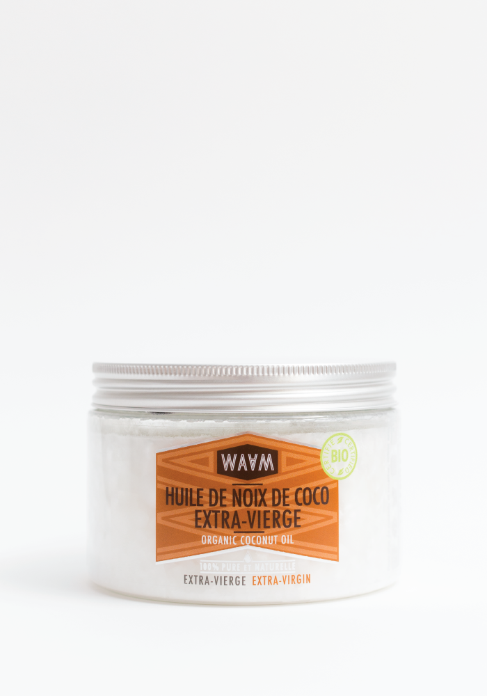 WAAM: Huile de Noix de Coco Extra-Vierge (Aceite de coco orgánico extra virgen)
