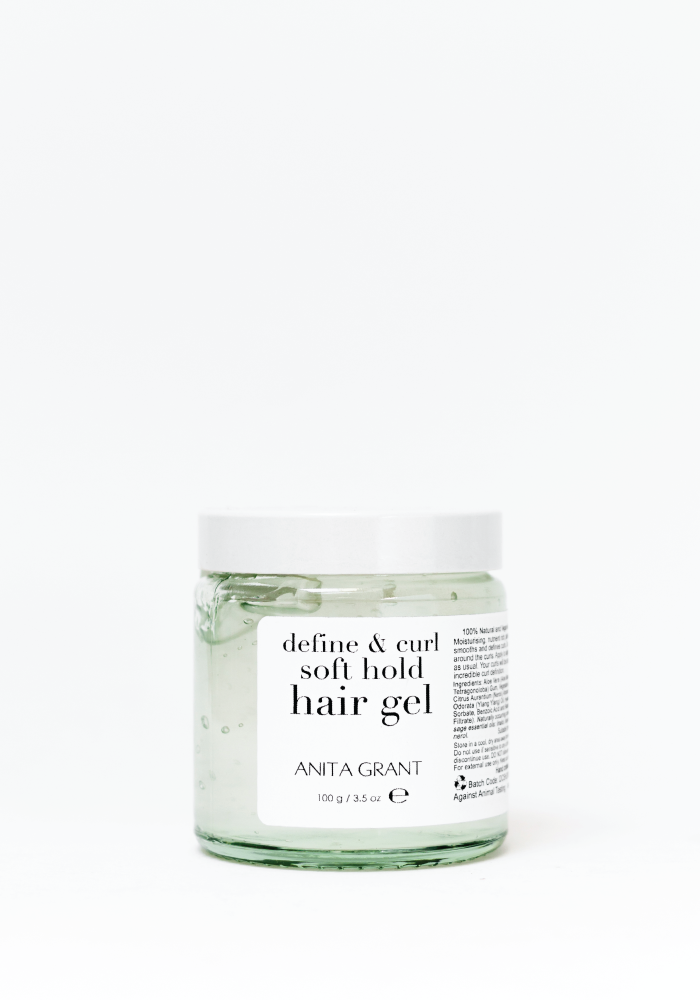 Anita Grant: Define & Curl Soft Hold Hair Gel (Gel Definidor de Rizos Suave Fijación)