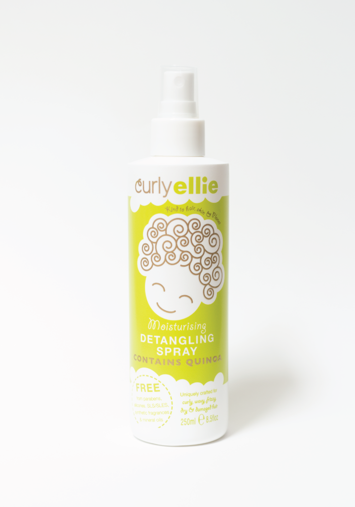 CurlyEllie: Moisturising Detangling  Spray (Spray hidratante y desenredante)