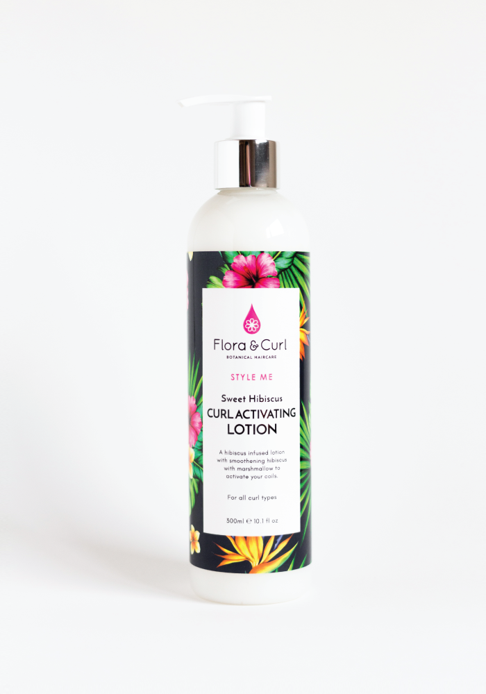 Flora Curl: Sweet Hibiscus Curl Activating Lotion (Crema de Peinado Activador de Rizos)