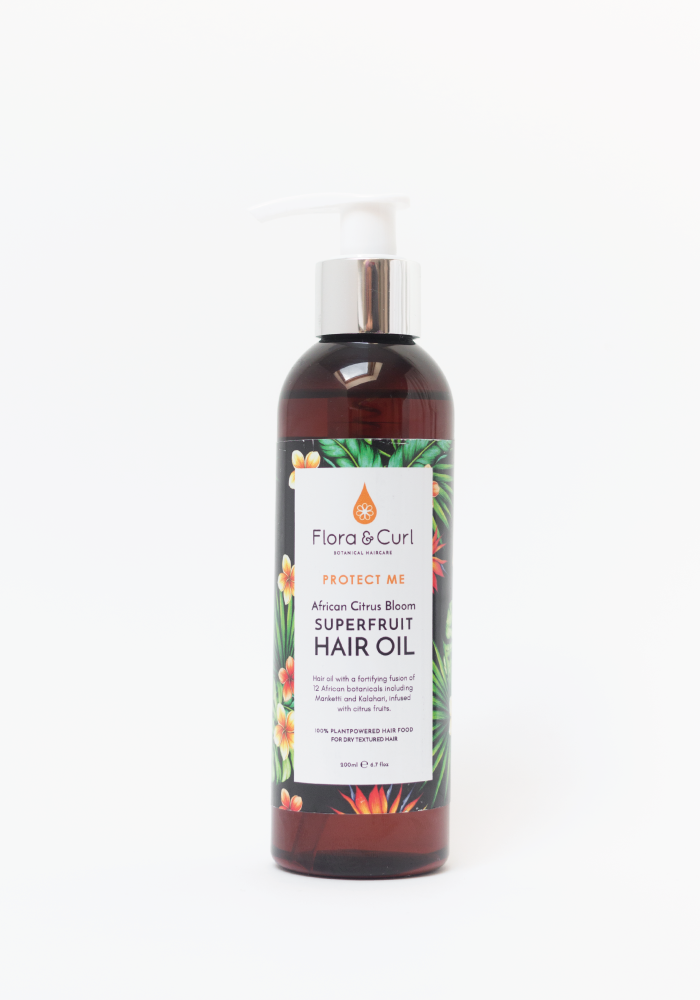 Flora & Curl: African Citrus Superfruit Hair Oil (Aceite Capilar)