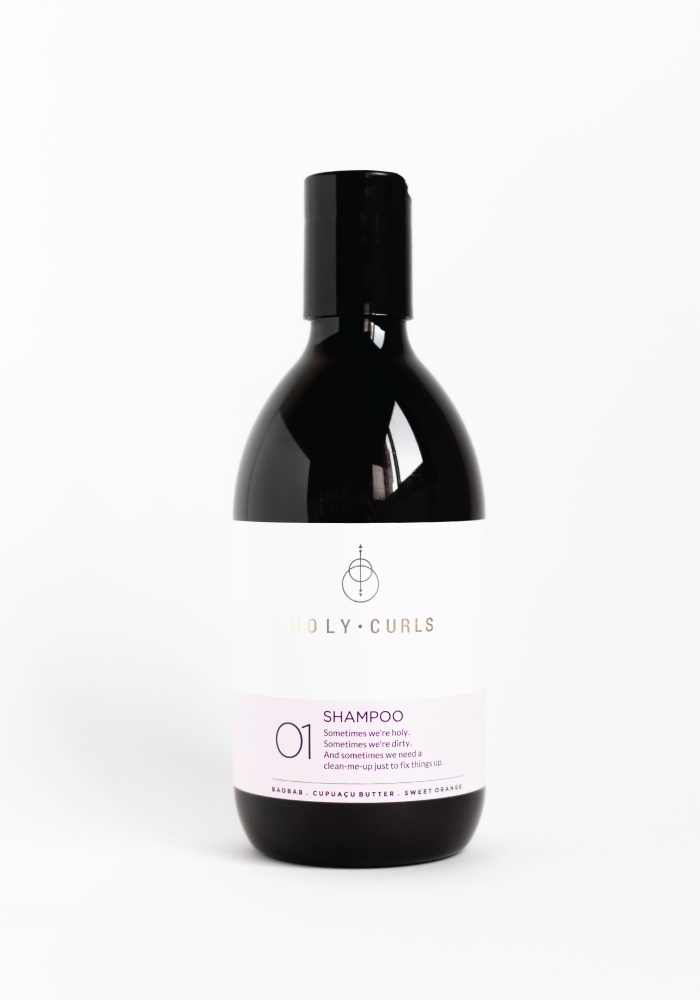 HOLY CURLS: SHAMPOO (CHAMPÚ PARA CABELLO RIZADO/ RIZOS)