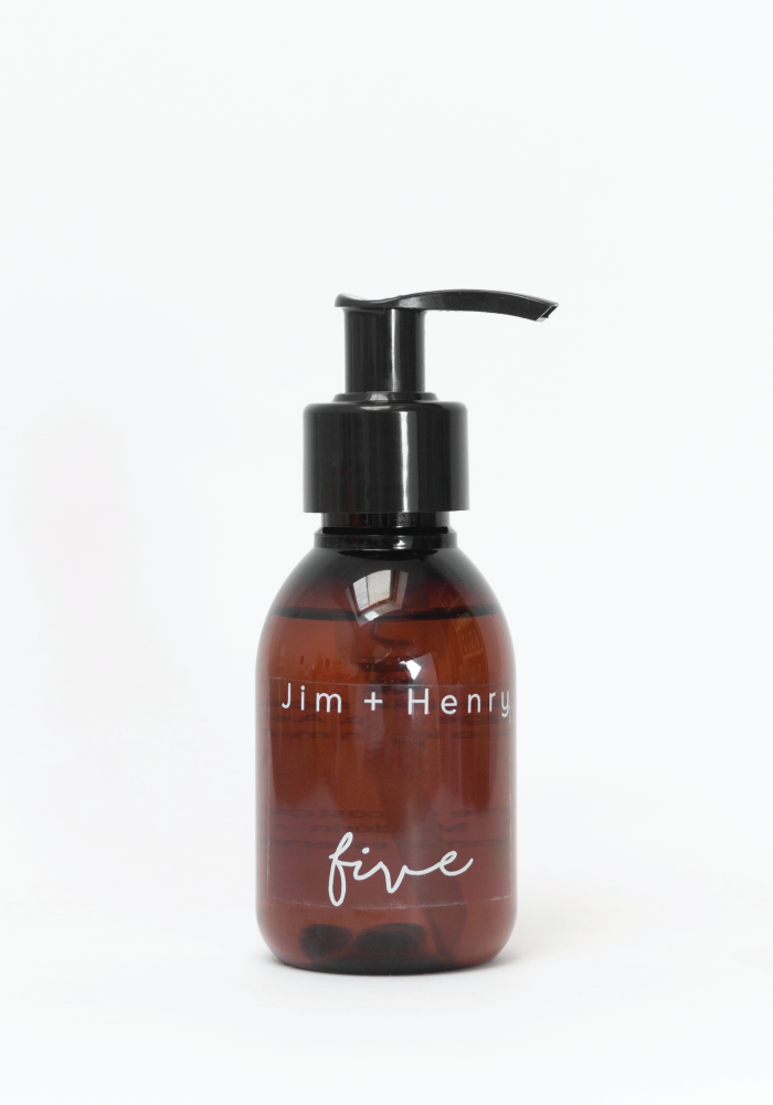 Jim + Henry: FIVE Oil for Natural & Curly Hair (Aceite para Cabello Rizado)