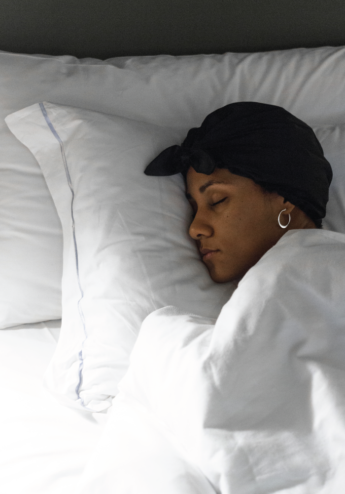Only Curls: Satin Sleep Turban (Turbante de Satén para Dormir)