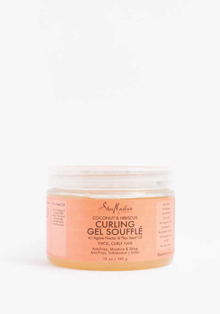 Shea Moisture: Coconut & Hibiscus Curling Gel Soufflé (Gel definidor de rizos)