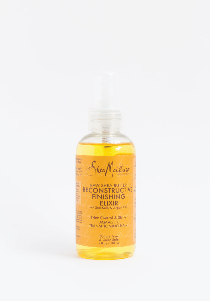 Shea Moisture: Raw Shea Butter Reconstructive Finishing Elixir (Elixir reconstructor sin aclarado)