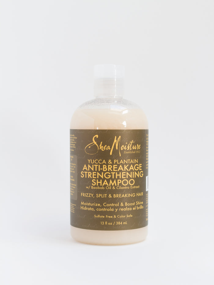 Shea Moisture: Yucca & Plantain Anti-Breakage Strengthening Shampoo (Champú fortalecedor)