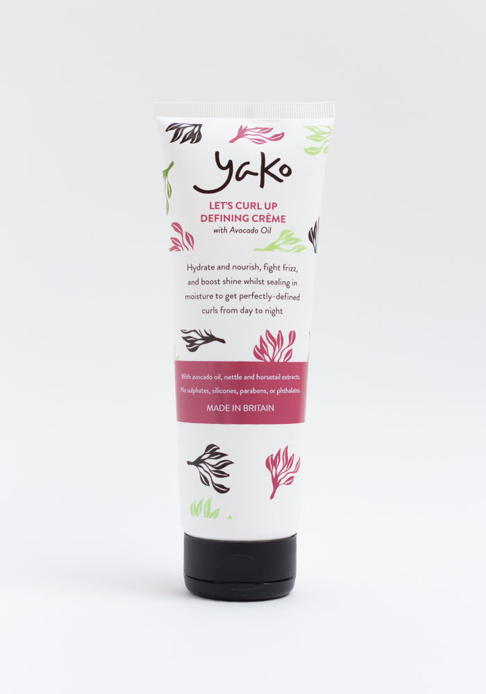 Yako Beauty: Let’s Curl Up Defining Crème with Avocado Oil (Crema definidora de rizos)
